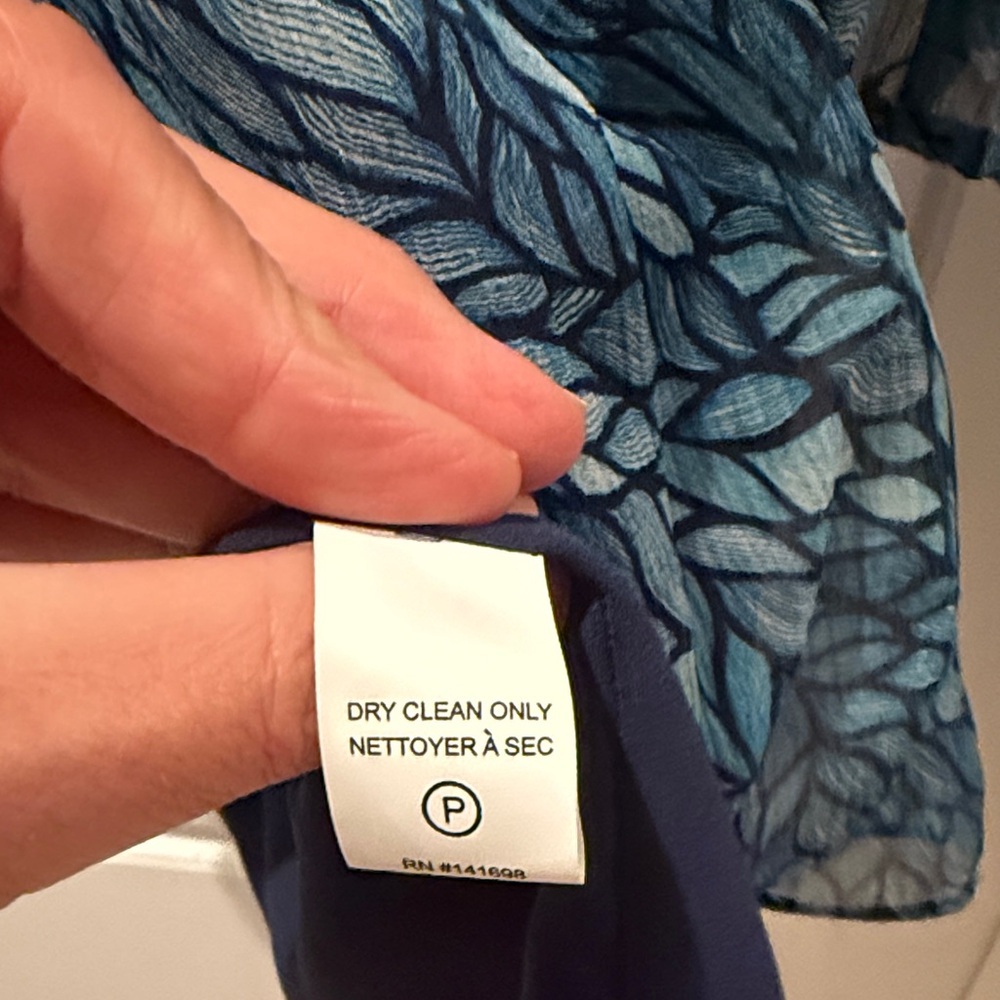 Ramy Brook Blue Patterned Open-Shoulderdress - image 7